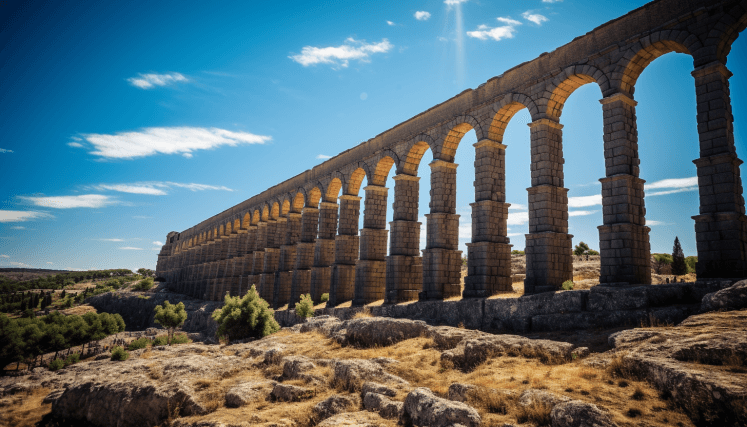 Roman aqueduct