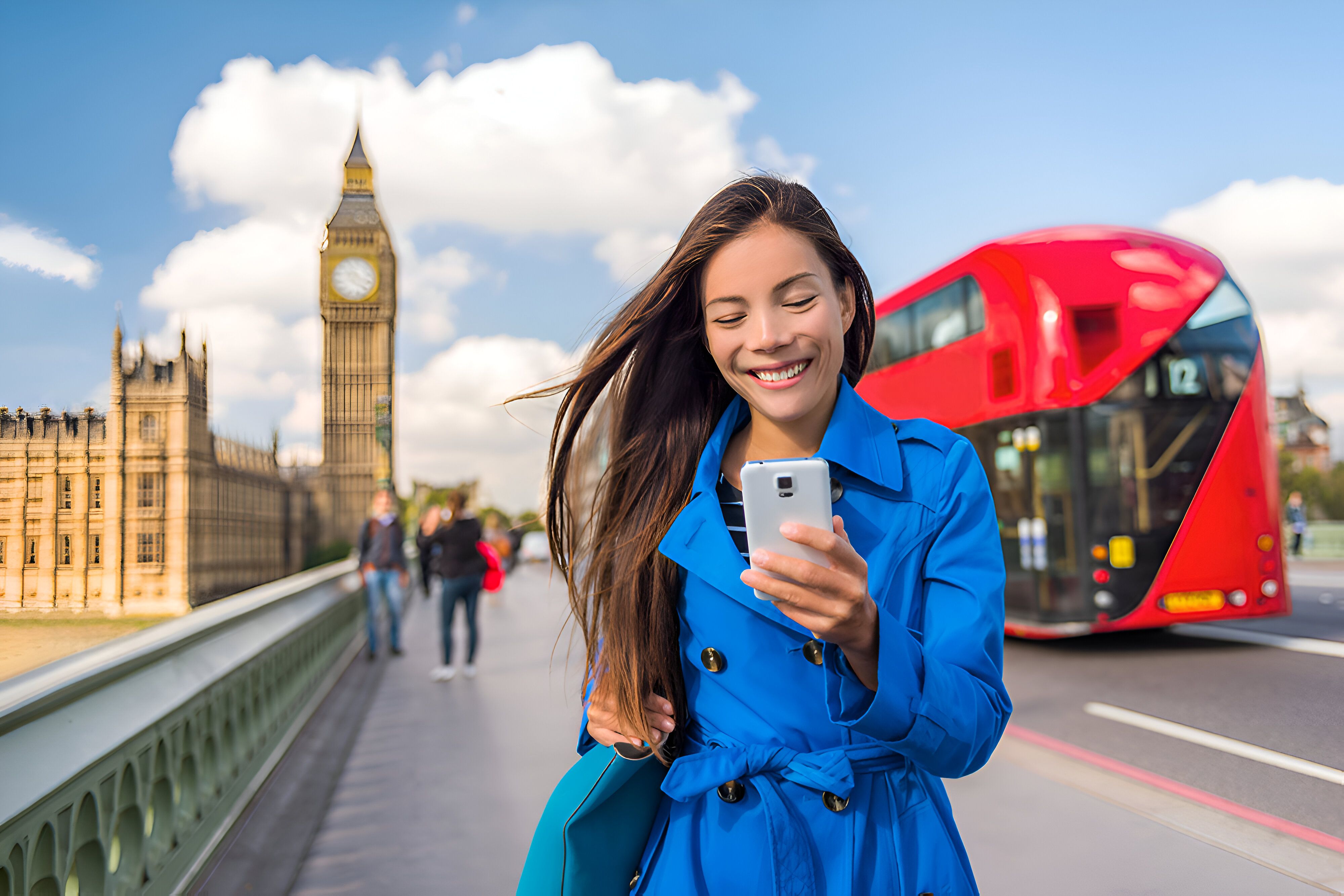 Tourist in London 