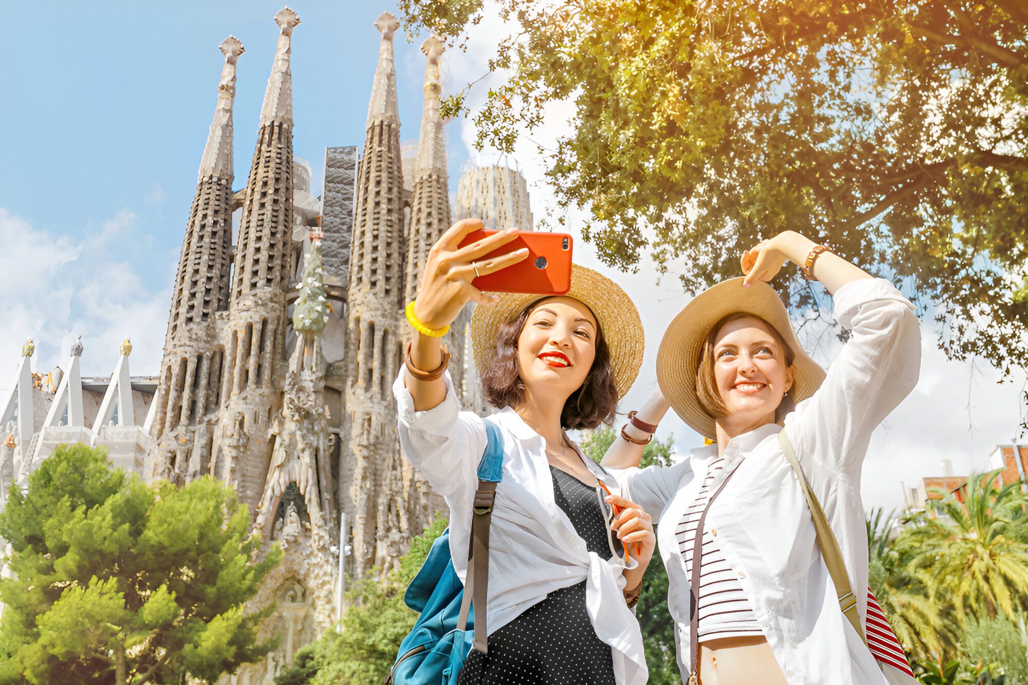 Tourists in Spain 