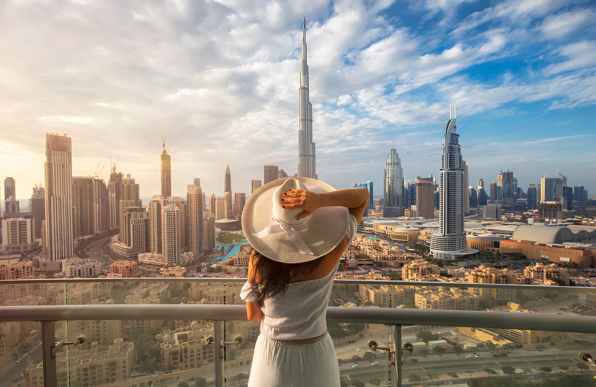 Tourist in Dubai, OAE